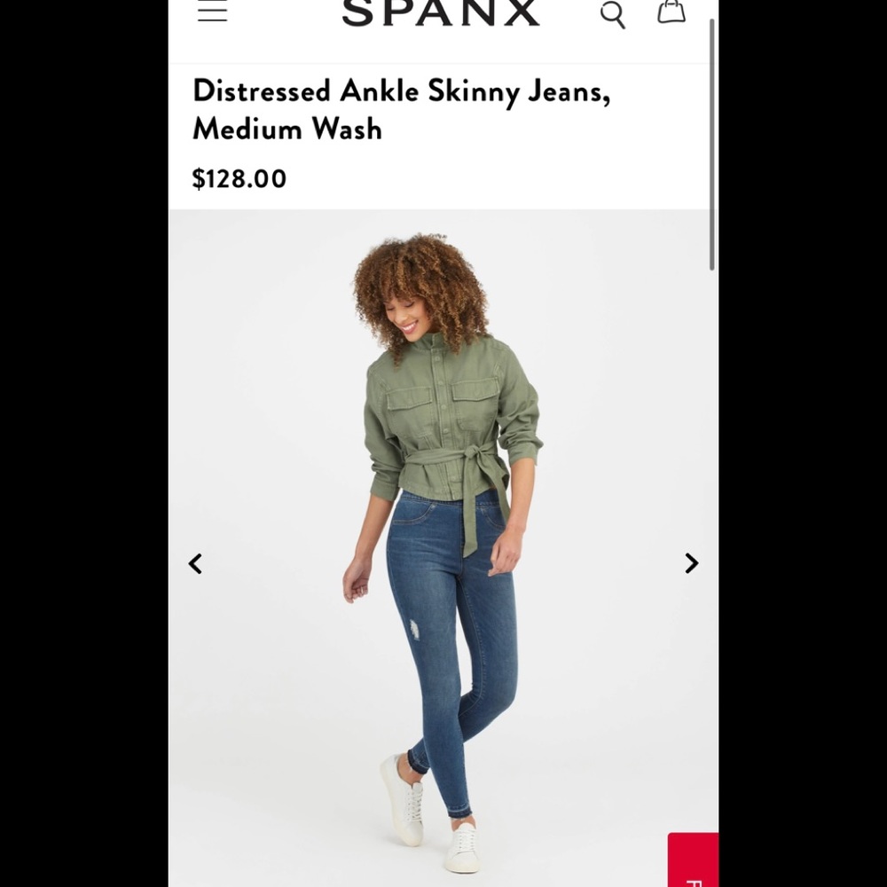 Spanx Ankle Skinny Jeans